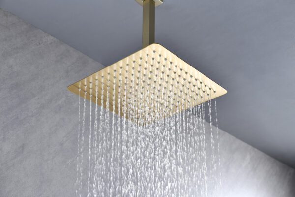 Rain Shower Head High Pressure Rainfall Showerhead Water Saving
