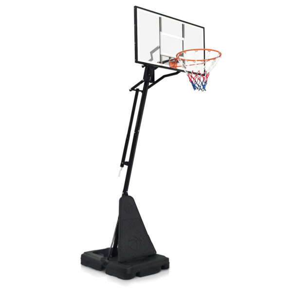 58df6a22cf4649d880b09e56b865324f_37aa4dd0ec4eee40b945ab52d9aebed1 Portable Basketball Hoop for Youth Adults & Professional Match,Adjustable Height 8.04 ft to 10.01 ft,44 inch Backboard with Rebound System, Indoor/Outdoor Basketball Goal with Rebound Board and Wheels