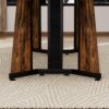 70.9"Rectangular Large Dining Table, Waterproof Large Desk for 8 People, Deluxe Family Dining Table with Adjustable Legs for Kitchen,Living Room,Office, Rustic Brown,70.9''W x 35.4''D x 30.3''H