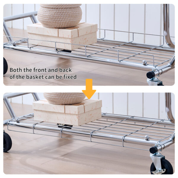 597f4948b704487294b27c8bfe0f3efd_1e26c071d237ae35ff65d05d249f9ee2 Double Clothing Garment Rack with Shelves Capacity 800lbs Clothing Racks on Wheels Rolling Clothes Rack for Hanging Clothes Heavy Duty Portable Collapsible Commercial Garment Rack