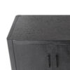 Mirod Farmhouse Style 4-Door Cabinet with Natural Finish, A Rustic Accent for Entryways or Small Spaces