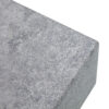 Modern Simple Gray Texture MDF Coffee Table - 43.3"x21.6"x17.2" Practical Model.Making it an ideal addition to any living room or apartment.