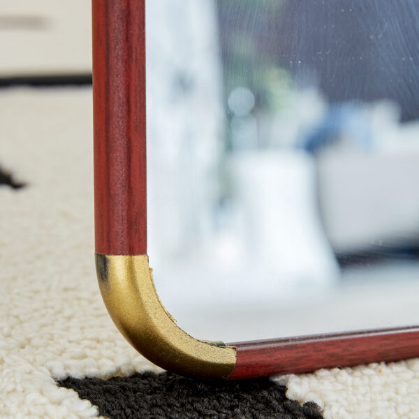 The 4th generation floor standing full-length mirror. wall mirror, bathroom makeup mirror, bedroom foyer, clothing store, wall mounted.    65 "* 23.2"