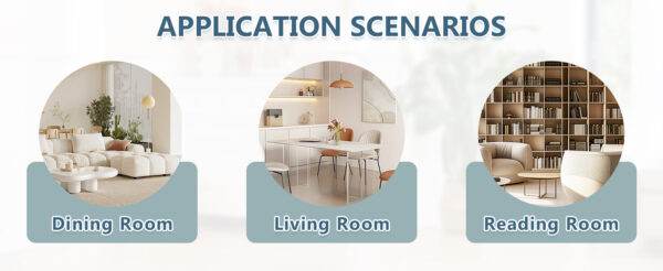 60f433971f0c4efab05de373fcc1c3e3_08837f4d02454b17df2113f36c41450a Four Light Gray PU dining chairs, simple and versatile, comfortable and accompanied. Exquisite and versatile dining chairs unlock a comfortable new experience.(Set of 4)