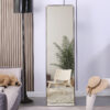 The 4th generation floor standing full-length mirror. wall mirror, bathroom makeup mirror, bedroom foyer, clothing store, wall mounted. 60 "* 16.5"