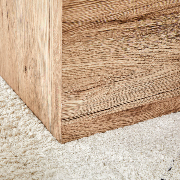 663060090e44423bb352d15c49aa85ac_d3c889714265ccb85c7296b4c8903fad Light Wood Texture MDF Coffee Table - Simple Modern Style.Modern MDF coffee table with wood texture pattern -39.3x23.6x11.8 inches - stylish and durable design.