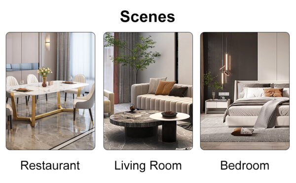 667a1aa7fee44eb4b687915c867d3412_20230926_4bc04d51f296791786fc337e4c06c015 Modern dining chairs are equipped with light gray PU artificial leather backrest cushions and black metal legs, suitable for restaurants,kitchens,and bedrooms.Set of 4pieces (light gray+PU)W1151118943