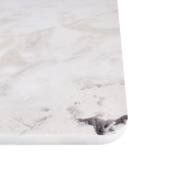 Modern Simple Glossy White Rectangular Counter Bar Table 47.24" x 18.11" x 29.52" For Living Room Bedroom Bedside Entrance House Balcony Office Bathroom. BT-1280