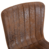 Luxury Minimalist Chairs - A set of 4 high quality dining chairs with black metal legs. The integral metal leg structure is suitable for various interior decoration styles.
