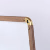 The 4th generation floor standing full-length mirror. wall mirror, bathroom makeup mirror, bedroom foyer. Elegant Flower Pear Color Full-Length Mirror - Aluminum Alloy Frame Design. 60*16.5"