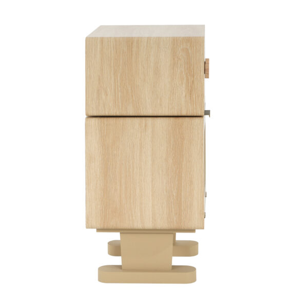 6a89508dbb8c427e81b0a8d13f547739_b72cf75f836c5772fd61e0f5de3a2f34 MDF CREATIVE ROTATABLE ROBOT STORAGE SIDE TABLE, NATURAL COLOR
