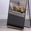 The 4th generation floor standing full-length mirror. wall mirror, bathroom makeup mirror, bedroom foyer, clothing store, wall mounted. 60 "* 16.5"