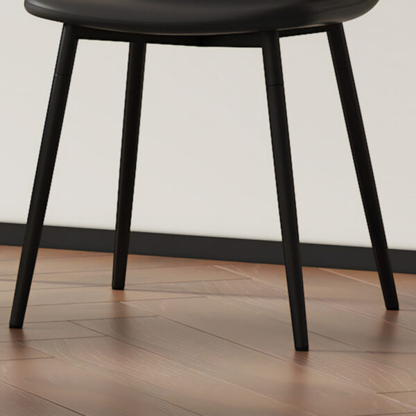6b8860a0604943ab8ca71173e0315b38_50fd0b8daa4b1b513c74741e32328ad0 Modern Minimalist Black Dining Chair Set - Four Chairs per Box, Stable and Comfortable.Modern Mid-Century Style Upholstered Side Chairs,Spoon Shaped Chairs With Black Metal Legs.