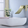Wall Mount Widespread Bathroom Faucet