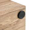 Light Wood Texture MDF Coffee Table - Simple Modern Style.Modern MDF coffee table with wood texture pattern -39.3x23.6x11.8 inches - stylish and durable design.