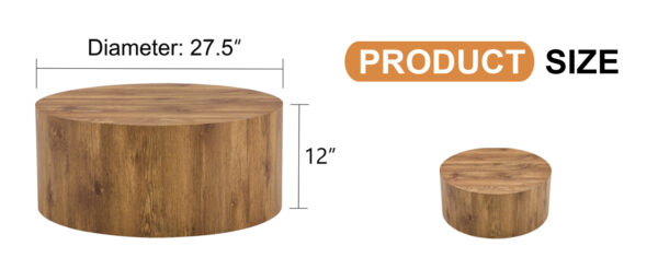 6f94b17b014d41a69674aa012be2988d_91e08d5770078cd33a7d00a8a4fe675a The cylindrical table with its patterned design can be easily integrated into a variety of interior styles, from coffee tables to small dining tables, workbenches or makeshift writing desks.