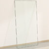 ONLY Separate Glass Tabletop.24*48 inch Rectangular heat-resistant Transparent Tempered glass Tabletop.Suitable for various occasions such as kitchens and restaurants.Transparent,24*48*0.31 inch.