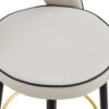 360 ° rotatable bar chair.Modern PU comfortable upholstered bar chair with smooth and beautiful black metal legs for dining room, kitchen, terrace and guest office chair.Set Of
2.W1151P153940