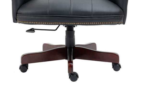 796b03a8cb97430b9159ee507e31d202_20220927_778230e3ce7637f0a10d80a5f099250d Executive Office Chair - High Back Reclining Comfortable Desk Chair - Ergonomic Design - Thick Padded Seat and Backrest - PU Leather Desk Chair with Smooth Glide Caster Wheels, 1 Pack Black