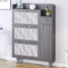 Modern minimalist storage cabinet, Japanese rattan shoe cabinet, bed top cabinet, small home furniture. Suitable for corridors and living rooms. GZ-DI-03