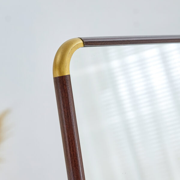 The 4th generation floor standing full-length mirror. wall mirror, bathroom makeup mirror, bedroom foyer, clothing store, wall mounted.    65 "* 23.2"