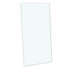 ONLY Separate Glass Tabletop.24*48 inch Rectangular heat-resistant Transparent Tempered glass Tabletop.Suitable for various occasions such as kitchens and restaurants.Transparent,24*48*0.31 inch.