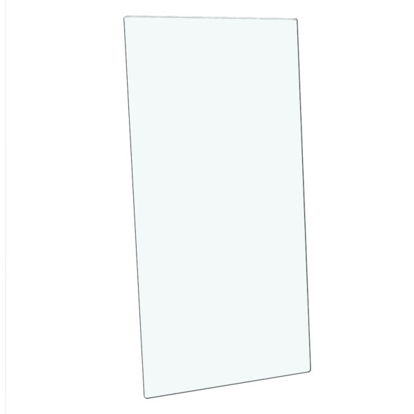 7d68bb530c044c35b4a2d9c5bf42d54c_1aefb5633b339173955293a6c4f87f7d ONLY Separate Glass Tabletop.24*48 inch Rectangular heat-resistant Transparent Tempered glass Tabletop.Suitable for various occasions such as kitchens and restaurants.Transparent,24*48*0.31 inch.