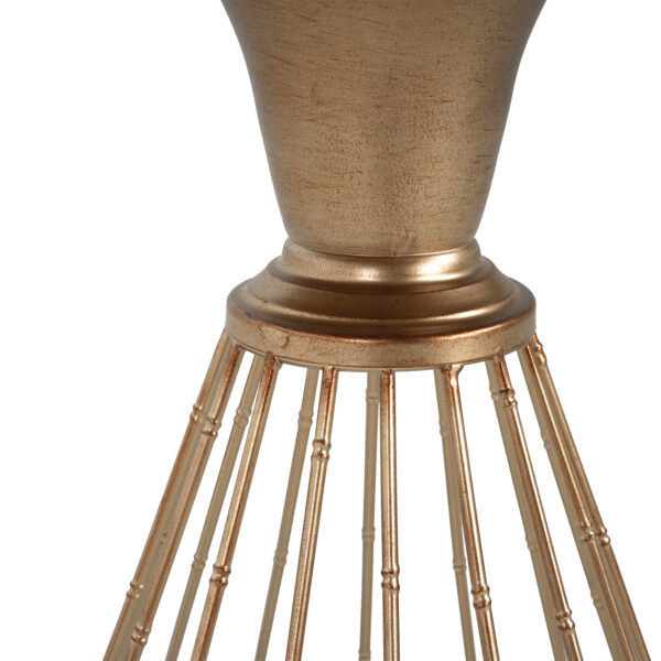 8012d685cb554c6b8b20c6f6995a8c74_b31bed241d9b92f5c910404e8fe7689e HOLLOW EDGE RETRO ART PINE SIDE TABLE, ANTIQUE GOLD + NATURAL COLOR