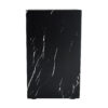11.8*11.8*19.6 Inch Black Marble Texture MDF Coffee Table - Luxurious Design, Perfect Living Room Accent.Rectangular fashion texture design coffee table, suitable for various situations and scenes.
