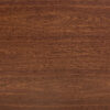 Industrial Rectangular MDF Walnut Color Wood Grain Dining Table for 4-6 people with 1.5 inch thick MDF top and black metal legs for desks, kitchens, patios, dining rooms.