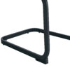 Table and chair set. Modern minimalist grey marble textured MDF dining table with metal frame.Paired with 4 black PU chairs with Black Featuring arched black legs.