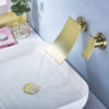 Wall Mount Widespread Bathroom Faucet