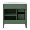 30'' Bathroom Vanity with Top Sink, Modern Bathroom Storage Cabinet with 2 Drawers and a Tip-out Drawer, Single Sink Bathroom Vanity