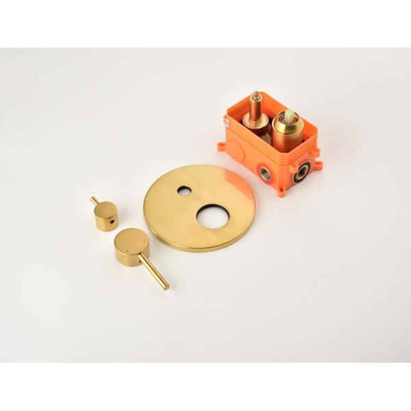 84ba4d6e2af64592a055431d173489f7_20231120_77ee67e56f510e5bba6f1579b94bd904 Shower System with Shower Head, Hand Shower, Slide Bar, Bodysprays, Shower Arm, Hose, Valve Trim, and Lever Handles