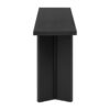 U_STYLE Stylish Console Table with Pine Veneer and Geometric Legs,Suitable for Living Room, Study and Dining Room