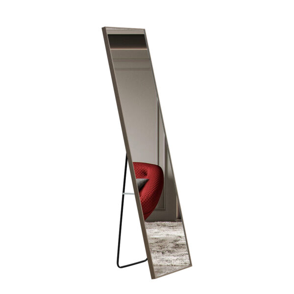 897b19ec1ac944c2adec75c4afcc3aef_20220927_5083f6cf112777b44d781036a9d0b8b6 4th generation gray solid wood frame full length mirror, dressing mirror, bedroom porch, decorative mirror, clothing store, floor mounted large mirror, wall mounted,Stylish Home Essential. 58 "* 15"