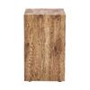 Elevate your living space with this modern MDF coffee table that showcases smooth, Wood color texture patterns. It is characterized by stylish design.11.8*11.8*19.6 inch.W1151P147815