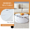 The cylindrical table with its patterned design can be easily integrated into a variety of interior styles, from coffee tables to small dining tables, workbenches or makeshift writing desks.