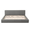 [Stylish Gray Upholstered Bed] - The Ideal Choice for Your Bedroom, Full