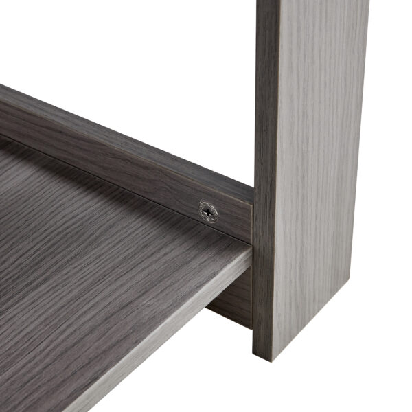 90399954e34947c3aac7caae56038725_20231022_82582250b9a036d7610735c6ea6e4ab9 A modern and practical gray textured coffee table,tea table.Double layered coffee table made of MDF material,. Suitable for living room,bedroom and study room. 43.3"*21.6"*16.5" CT-16