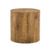 The cylindrical table with its patterned design can be easily integrated into a variety of interior styles, from coffee tables to small dining tables, workbenches or makeshift writing desks.