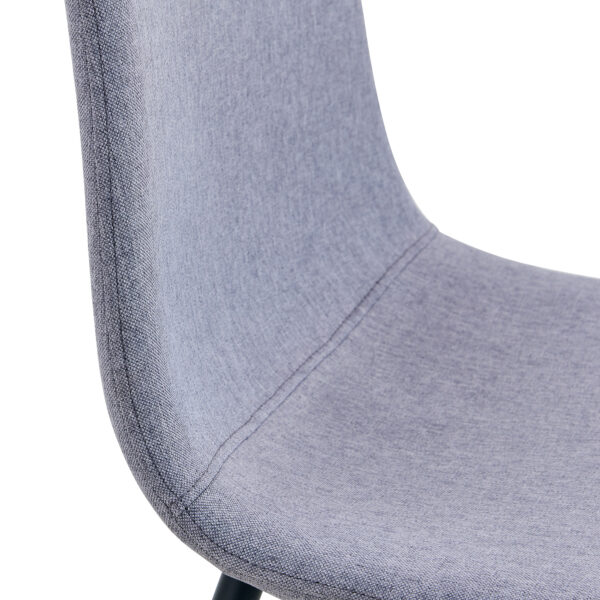 944fcf844873436087799320bad063d7_4ef1c70afd915eeb31aba5e66082bd4e Table and chair set.A Modern Minimalist Circular Dining Table With A Diameter Of 33.3 Inches.Paired With 4 Light Gray Linen-Cotton Material High Resilience Dining Chair with Metal Leg.