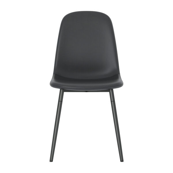 9ab11953ef304a5b884a9dfdd7906d44_432395e436548173cc9f6a239862b154 Modern Minimalist Black Dining Chair Set - Four Chairs per Box, Stable and Comfortable.Modern Mid-Century Style Upholstered Side Chairs,Spoon Shaped Chairs With Black Metal Legs.