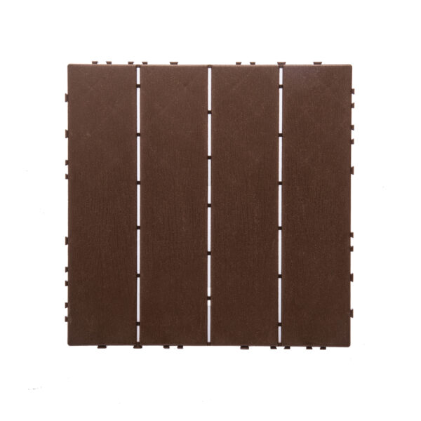 76-Pack 11.42"x11.42" Plastic Interlocking Deck Tiles - 68.80 Sq.Ft Outdoor Plastic Flooring,Super Durable & Waterproof, All-Weather Indoor/Outdoor Use,Eco-Friendly Non-Toxic Material