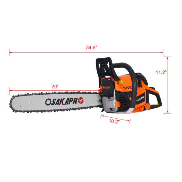 9d72f53696ff4b1f83d25f27e8b5cd2f_20221012_5e7216b9edfb433891fd8f147981e3e3 Chainsaw gas 20inch ,52cc Gasoline Chain Saw for Trees ,Wood Cutting 2-cycle EPA Compliant