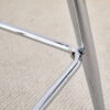 Modern and comfortable upholstered bar chairs, metal legs, small size bar chairs, suitable for part of the crowd, stylish design for dining room, kitchen, terrace and living room chairs.