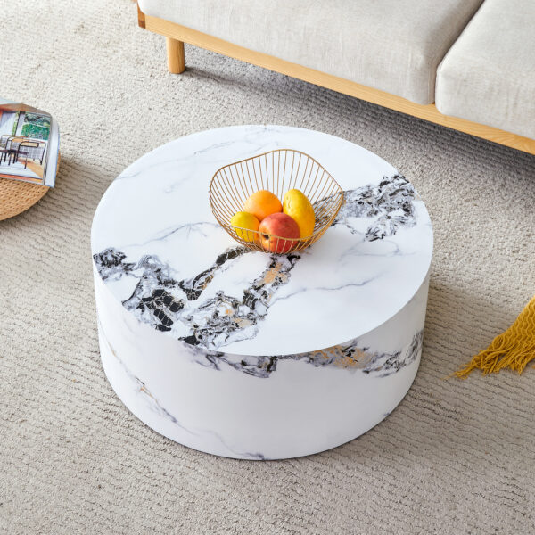 a7fec64679b3495c8cdf33a29defbdd6_a42401d922d4479c031cec5571755efc The cylindrical table with its patterned design can be easily integrated into a variety of interior styles, from coffee tables to small dining tables, workbenches or makeshift writing desks.