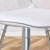 Modern and comfortable upholstered bar chairs, metal legs, small size bar chairs, suitable for part of the crowd, stylish design for dining room, kitchen, terrace and living room chairs.