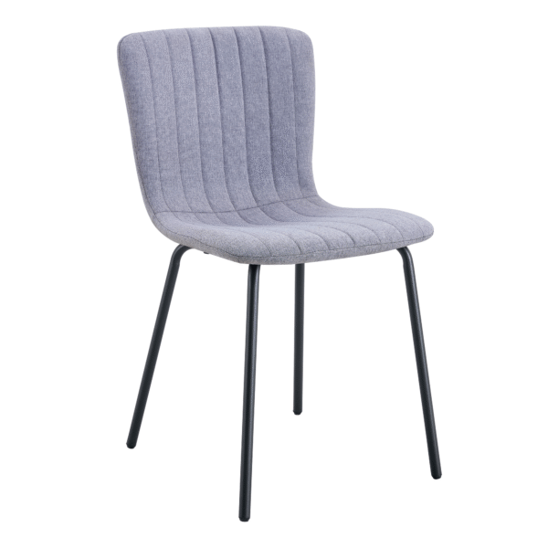 aa11c00ae41d4e33a08d4a78b1135f03_53af6fa13834398b1da868fdd6ef352f Luxury Minimalist Chairs - A set of 4 high quality dining chairs with black metal legs. The integral metal leg structure is suitable for various interior decoration styles.