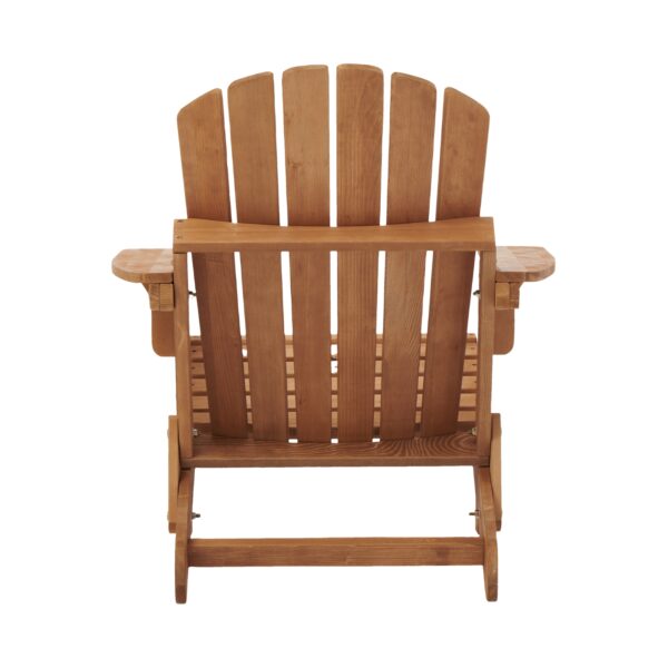 ab42803b6d604fef845f9e700a5e1545_17bd5d986ea269f127f4ea998f8cf044 Oversize Wooden Outdoor Folding Adirondack Chair with Pre-Assembled BackRest & SeatBoard, Wood Patio Chair for Garden Backyard Porch Pool Deck Firepit